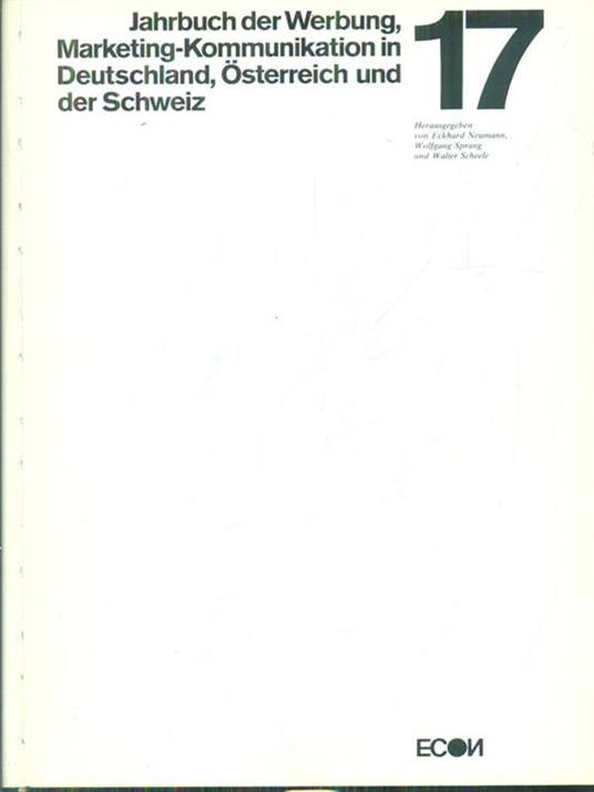 Jahrbuch der Werbung '80 - copertina