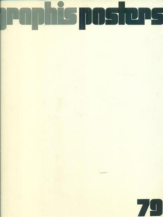 Graphis posters 79 - Walter Herdeg - copertina