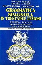 Grammatica spagnola in trentadue lezioni