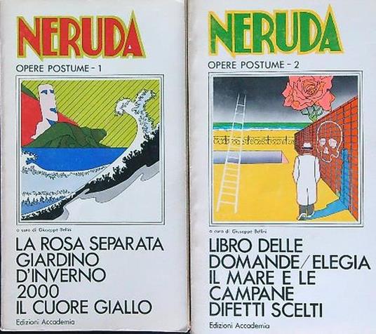 Neruda Opere postume voll. 1 e 2 - Pablo Neruda - copertina