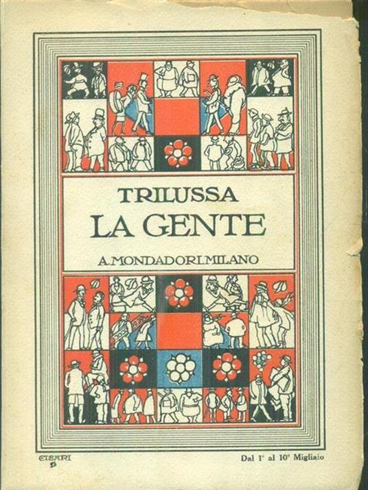 La gente - Trilussa - copertina
