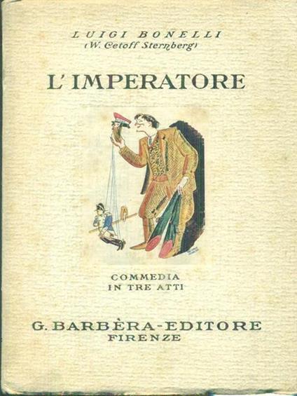 L' imperatore - Luigi Bonelli - copertina
