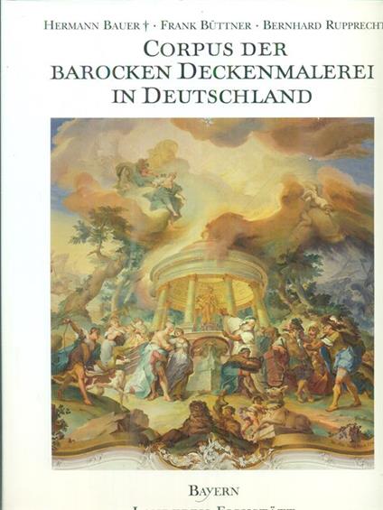 Corpus der barocken deckenmalerei in Deutschland band 13 - copertina