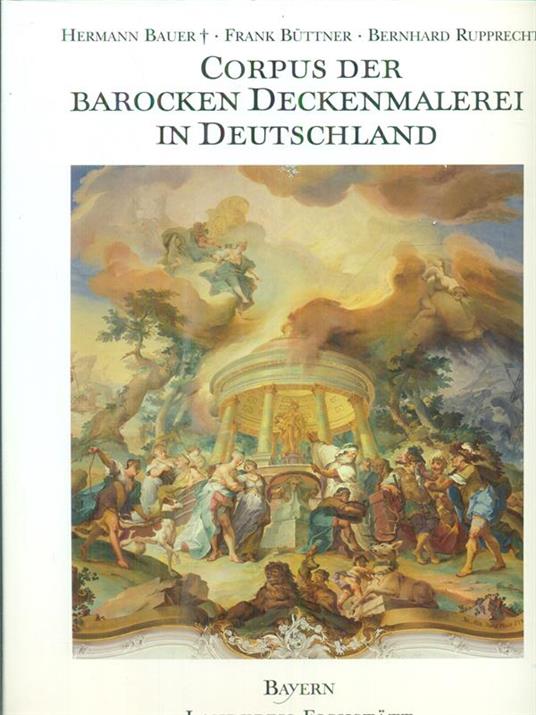 Corpus der barocken deckenmalerei in Deutschland band 13 - copertina