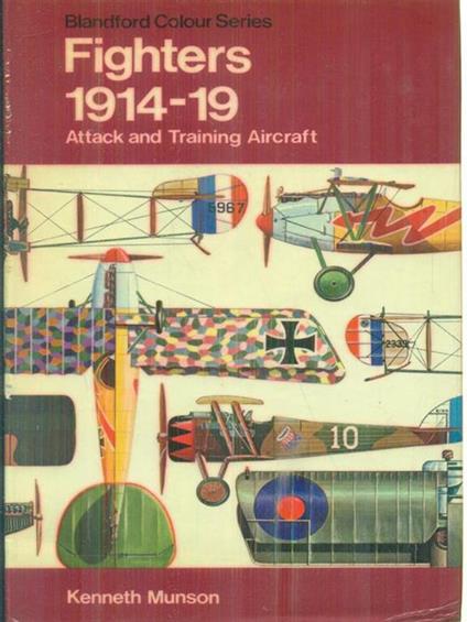 Fighters 1914-19 - Kenneth Munson - copertina