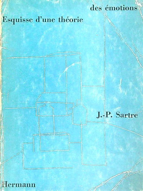 Esquisse d'une theorie des emotions - copertina