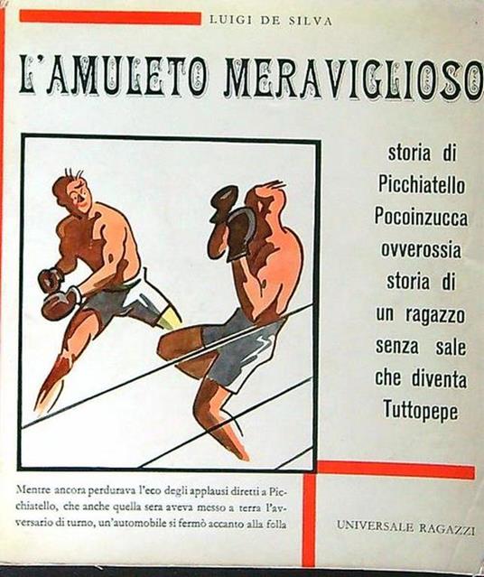 L' amuleto meraviglioso - Luigi De Silva - copertina