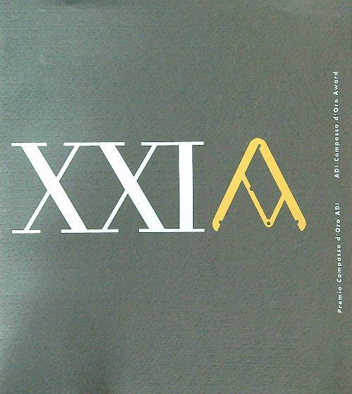 Ventunesimo Premio Compasso d'oro. - copertina
