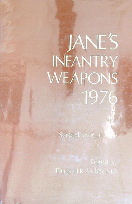 Jane's infantry weapons 1976 - copertina