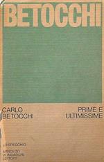 Prime e ultimissime