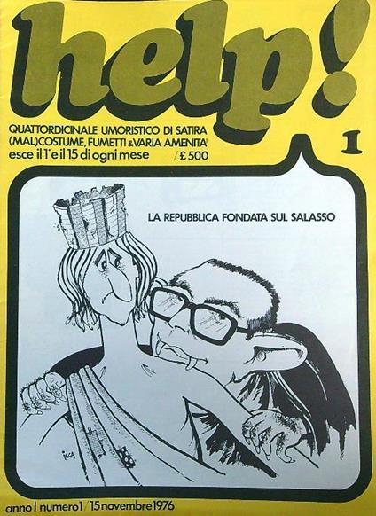 Help. Primi 10 numeri della rivista - copertina