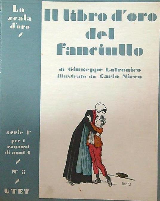 Il libro d'oro del fanciullo - Giuseppe Latronico,Carlo Nicco - copertina