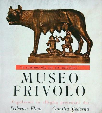 Museo frivolo - Camilla Cederna - copertina