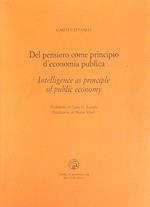 Del pensiero come principio d'economia publica