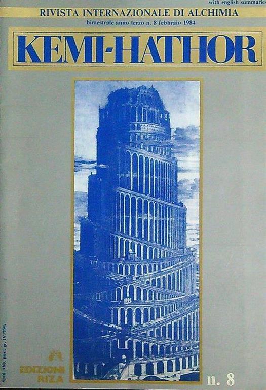 Kemi-Hathor n. 8 - copertina