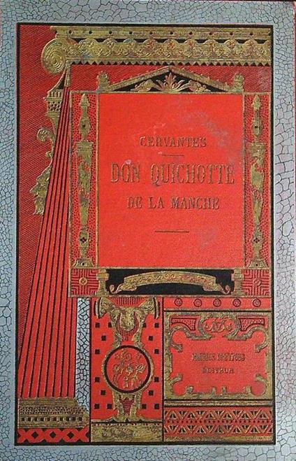 Don Quichotte de la Manche - Miguel de Cervantes - copertina