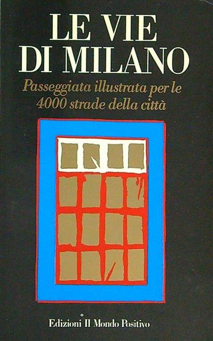 vie di Milano - copertina