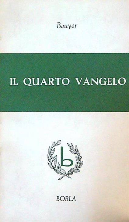 Quarto Vangelo - Bouyer - copertina