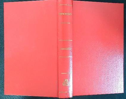 Anabasi - Senofonte - copertina