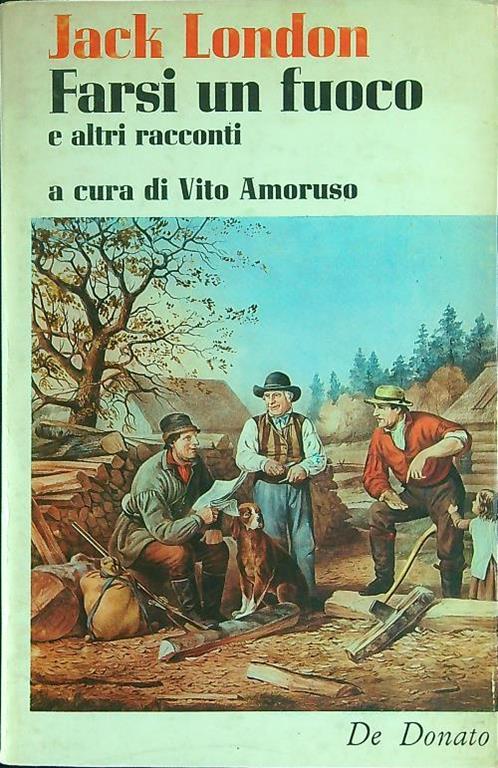 Farsi un fuoco - Jack London - copertina
