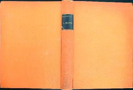 Milione - Marco Polo - copertina