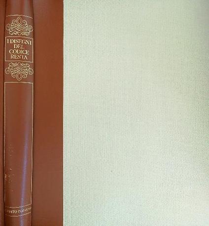 disegni del codice Resta - Giulio Bora - copertina