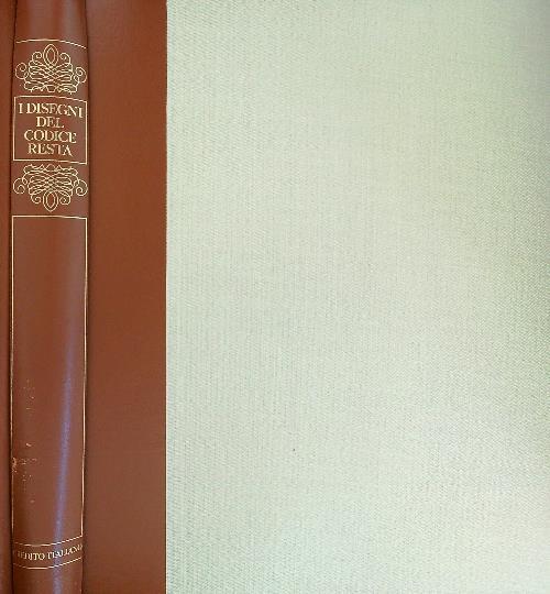 disegni del codice Resta - Giulio Bora - copertina