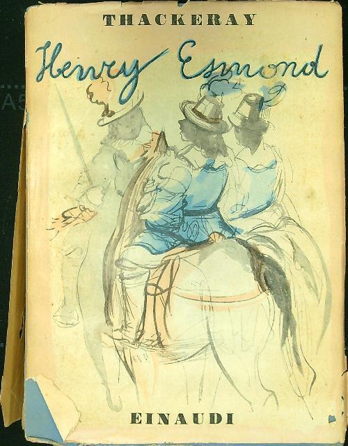 Henry Esmond - William Makepeace Thackeray - copertina
