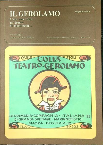 Gerolamo - Eugenio Monti - copertina