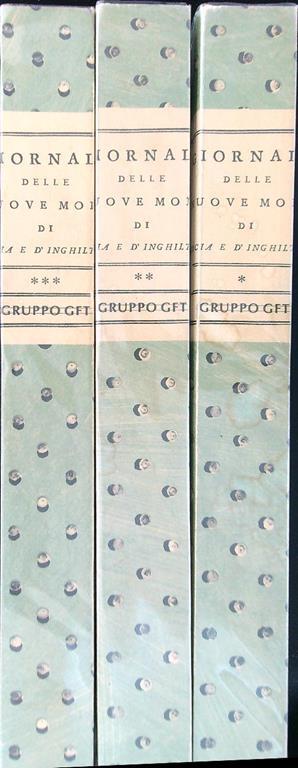 Giornale delle nuove mode 3 vv - Grazietta Butazzi - copertina