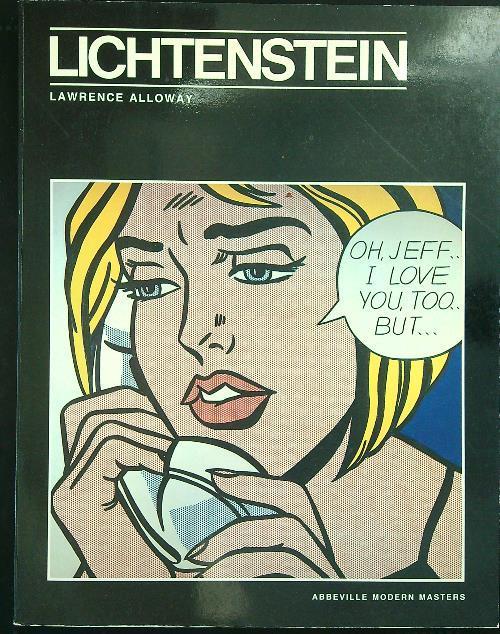 Lichtenstein - Lawrence Alloway - copertina