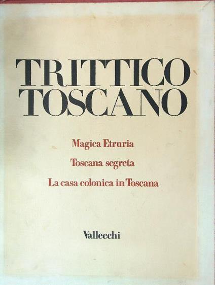 Trittico Toscano 3 vv - Guido Biffoli - copertina