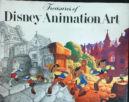Treasures of Disney animation Art - Robert E. Abrams - copertina