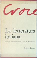 letteratura italiana 4 vv