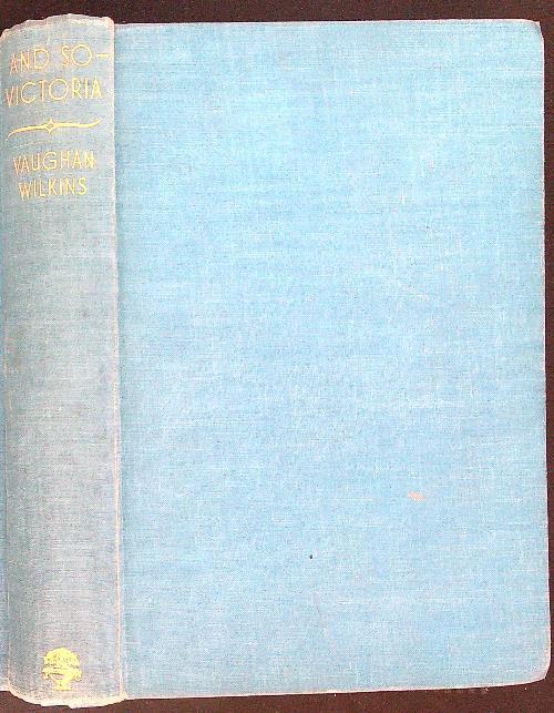 And so-Victoria - Vaughan Wilkins - copertina
