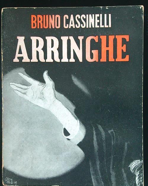 Arringhe - Bruno Cassinelli - copertina