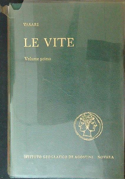 Le vite 9 vv - Giorgio Vasari - copertina