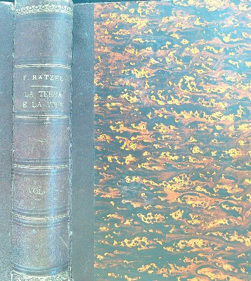La terra e la vita 2 vv - Federico Ratzel - copertina