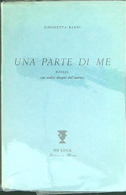 Una parte di me - Simonetta Bardi - copertina