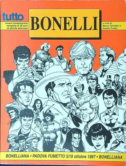 Tutto Bonelli - Mauro Giordani - copertina
