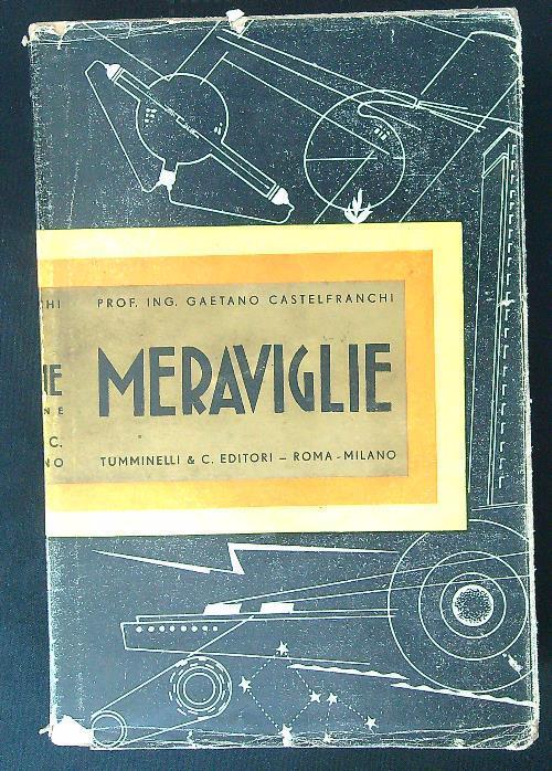 Meraviglie - Gaetano Castelfranchi - copertina