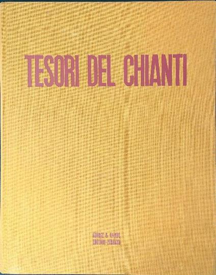 Tesori del Chianti - M. Mannini - copertina