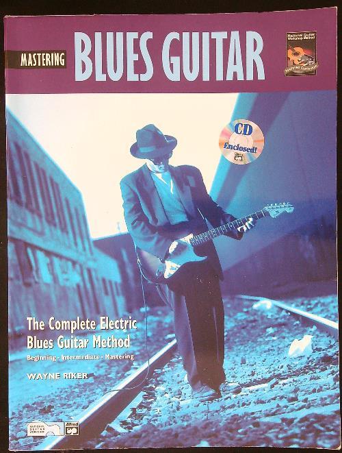 Blues guitar + CD - Wayne Riker - copertina