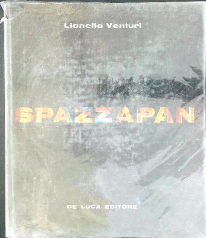 Spazzapan - Lionello Venturi - copertina
