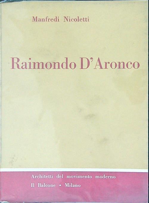 Raimondo d'Aronco - Manfredi Nicoletti - copertina