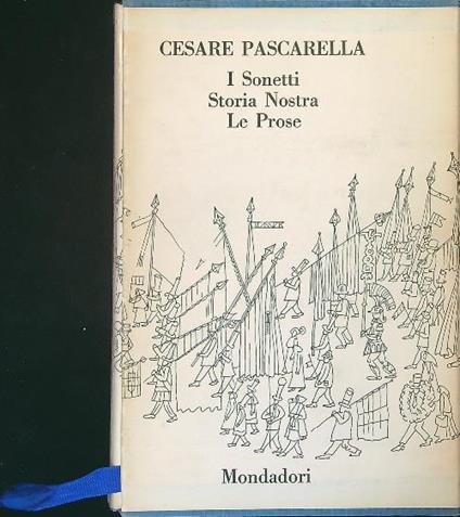 I sonetti Storia nostra Le prose - Cesare Pascarella - copertina