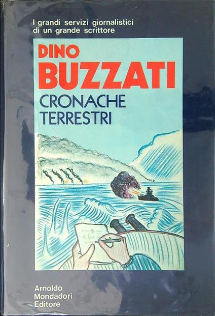 Cronache terrestri - Dino Buzzati - copertina