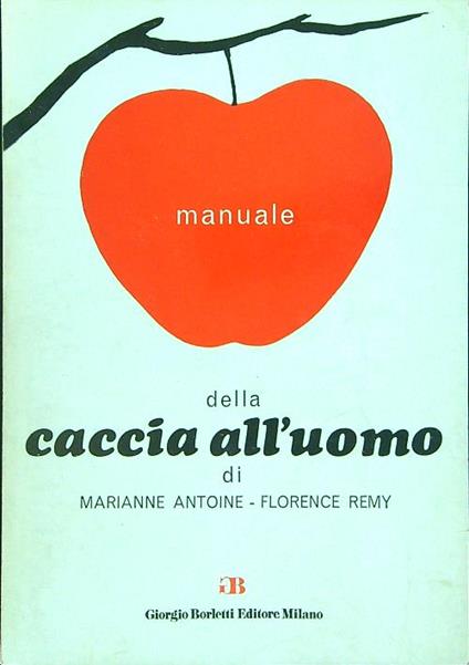 Manuale della caccia all'uomo - copertina
