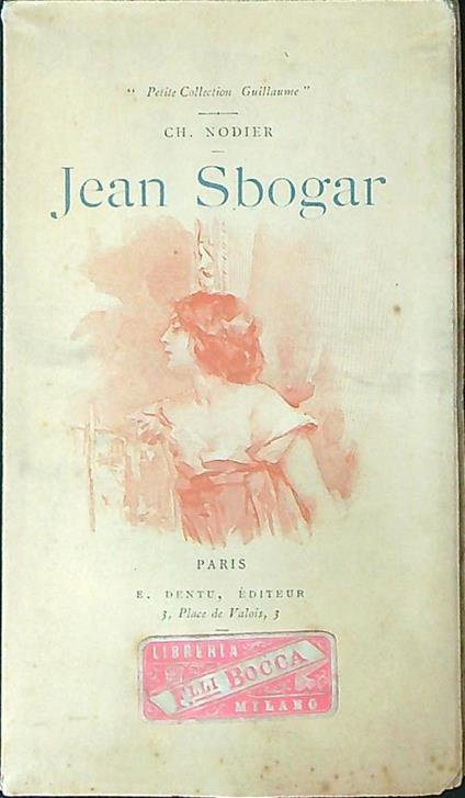 Jean Sbogar - copertina