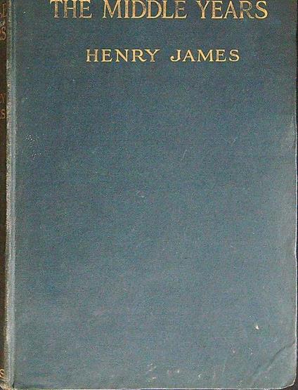 The middle years - Henry James - copertina